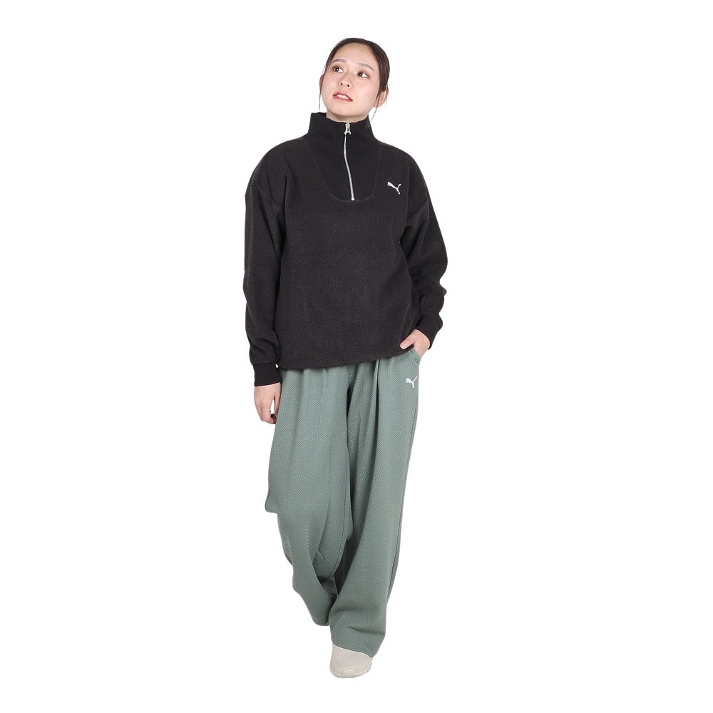 プーマ（PUMA）（レディース）HER ハイウェスト ストレートパンツ 676007 44 WKK