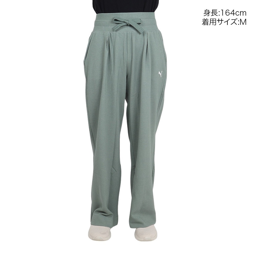 プーマ（PUMA）（レディース）HER ハイウェスト ストレートパンツ 676007 44 WKK