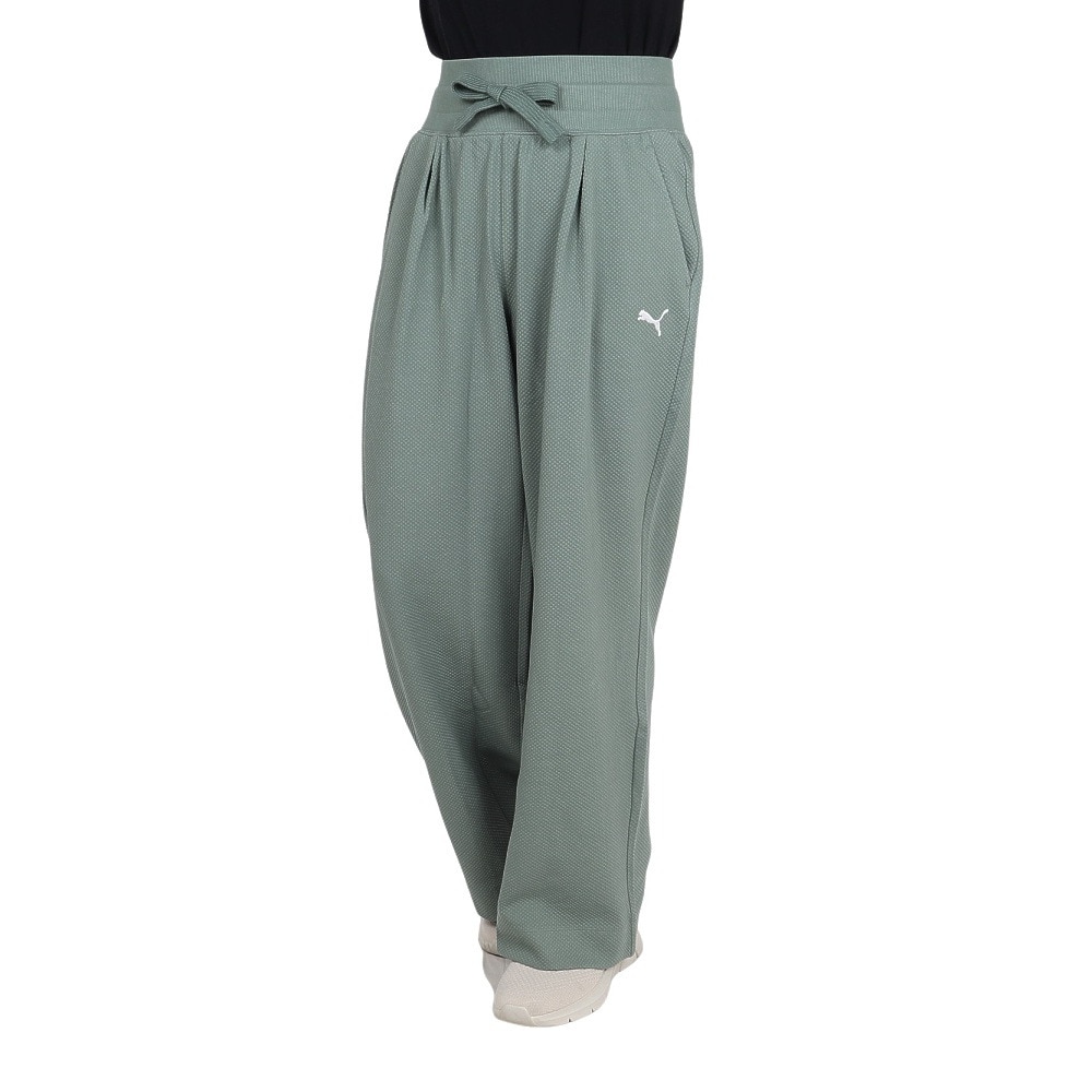 プーマ（PUMA）（レディース）HER ハイウェスト ストレートパンツ 676007 44 WKK