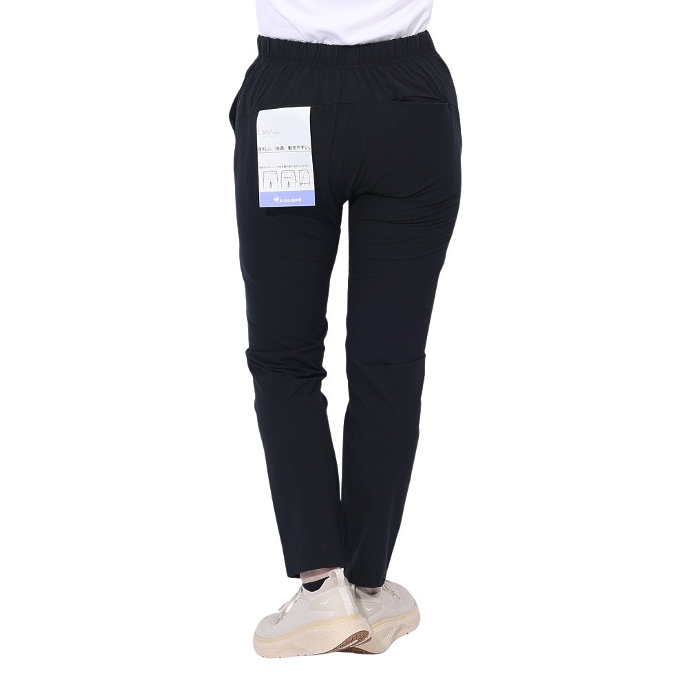 ルコックスポルティフ（lecoqsportif）（レディース）エアスタイリッシュパンツ ルフフォルム LT5SLP30L BK00