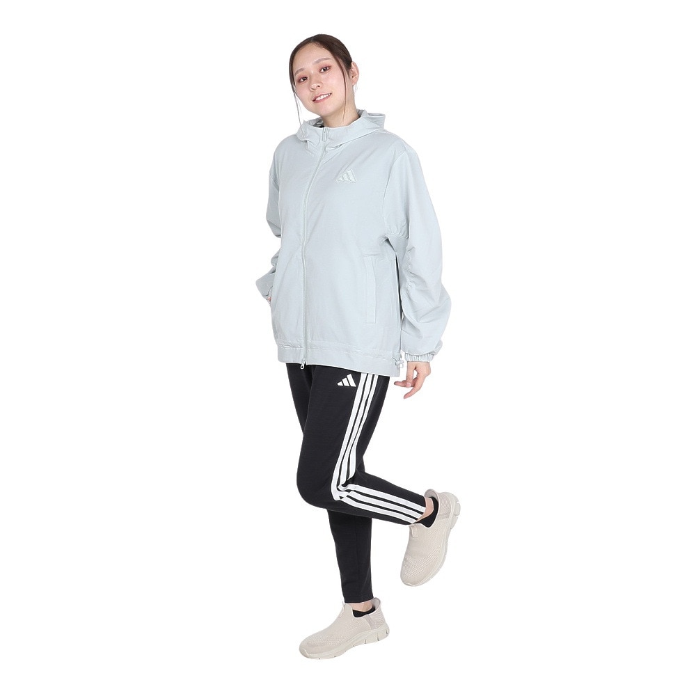 アディダス（adidas）（レディース）ニット DL テーパード アンクルパンツ KQD86-JP0018