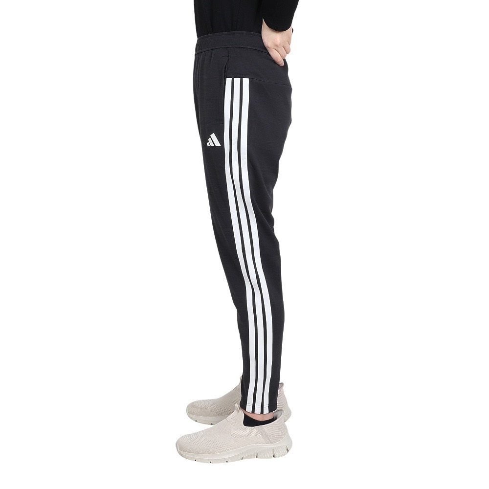 アディダス（adidas）（レディース）ニット DL テーパード アンクルパンツ KQD86-JP0018
