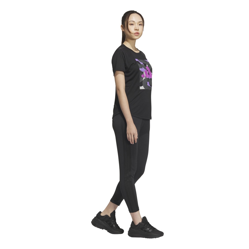 アディダス（adidas）（レディース）ニット DL テーパード アンクルパンツ KQD86-JP0019