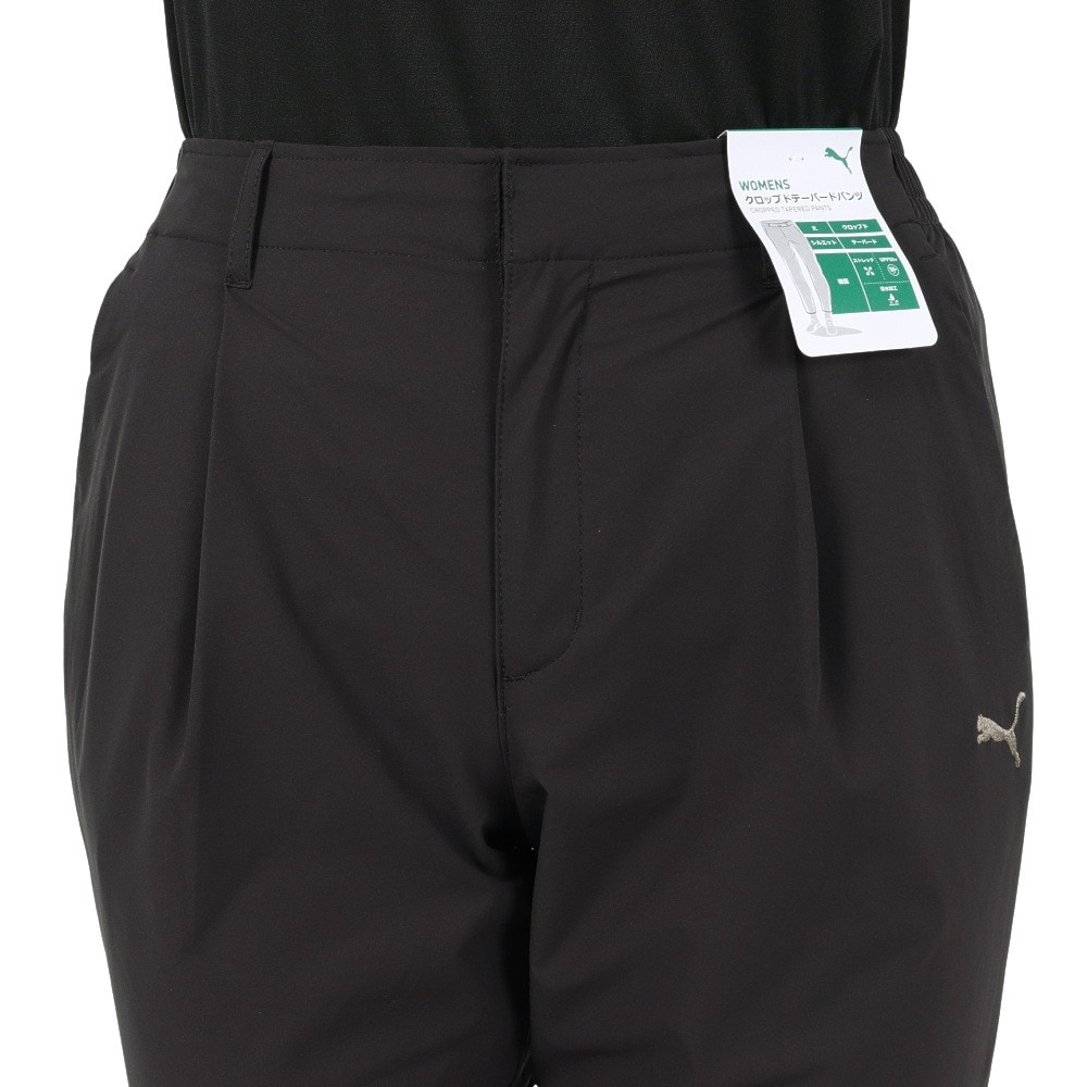 プーマ（PUMA）（レディース）ESS ウーブンクロップ テーパードパンツ 686939 01 BLK