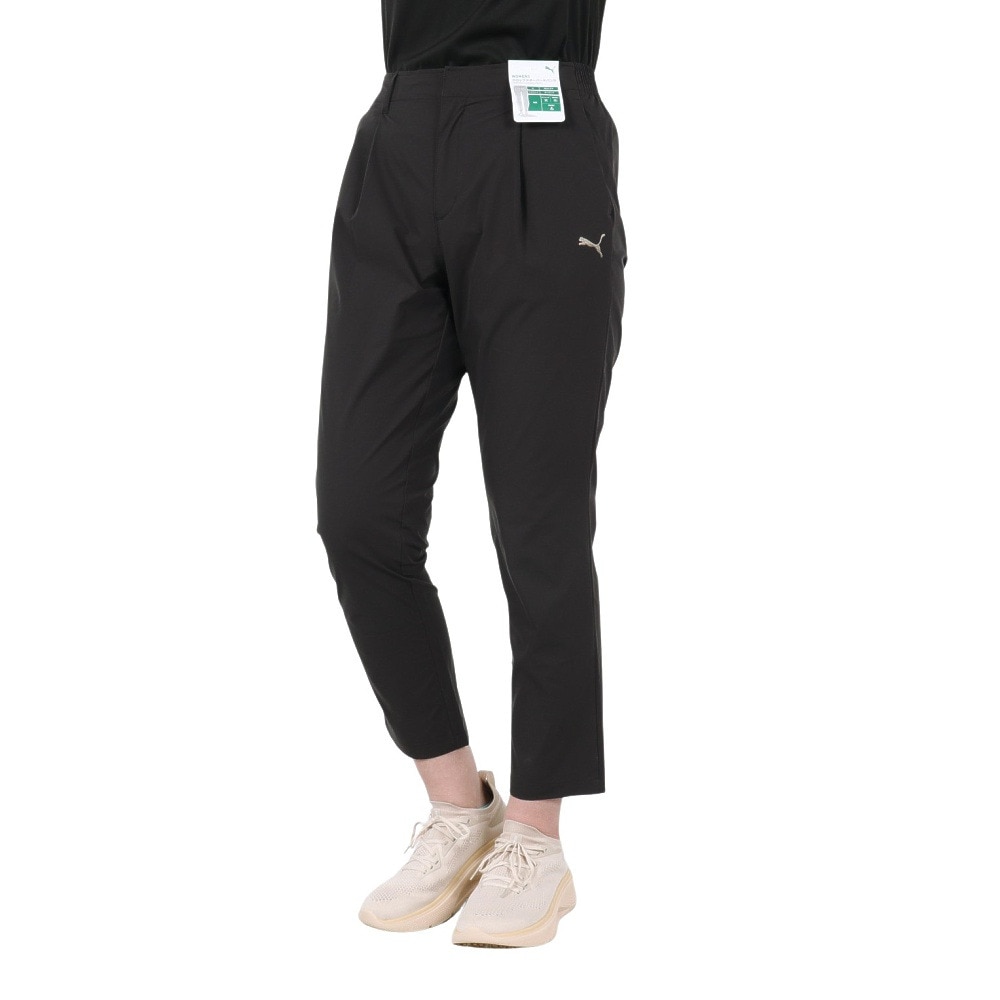 プーマ（PUMA）（レディース）ESS ウーブンクロップ テーパードパンツ 686939 01 BLK
