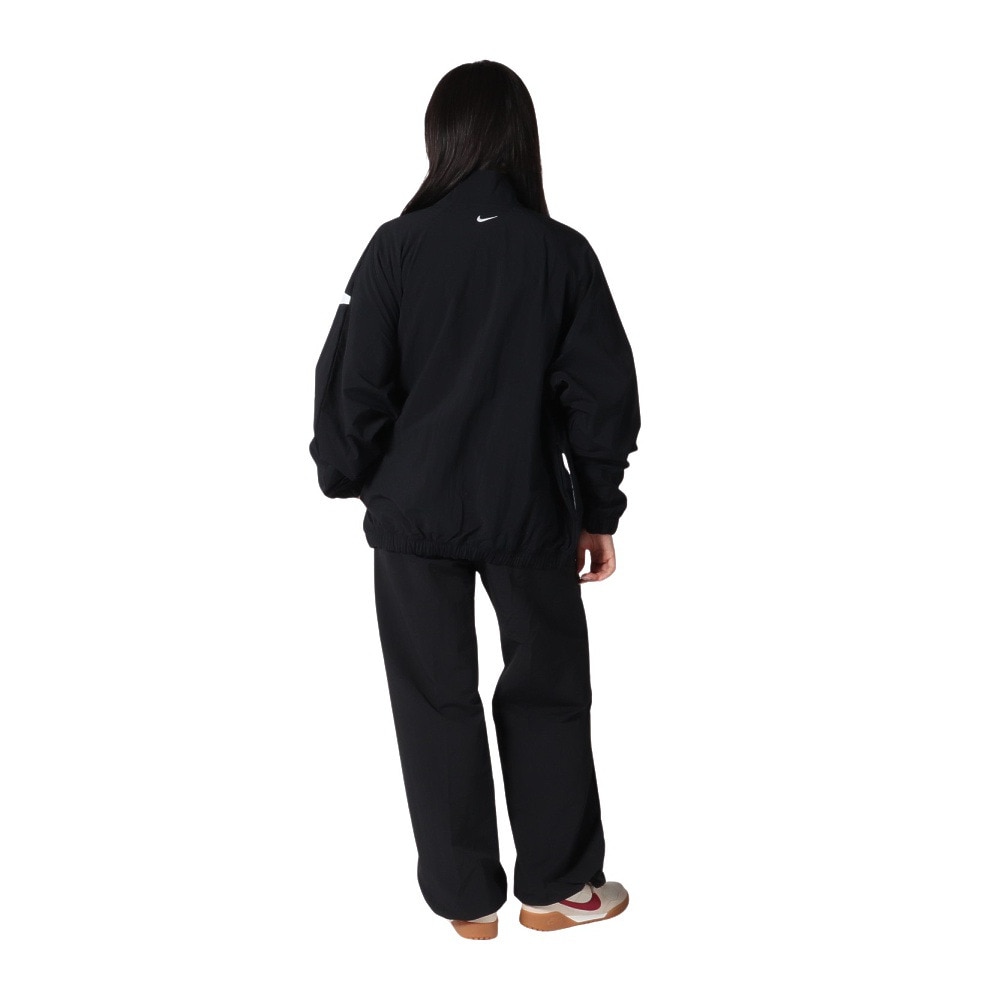 ナイキ（NIKE）（レディース）エブリシング ウーブン ミッドライズ オープンヘム パンツ FQ3589-010