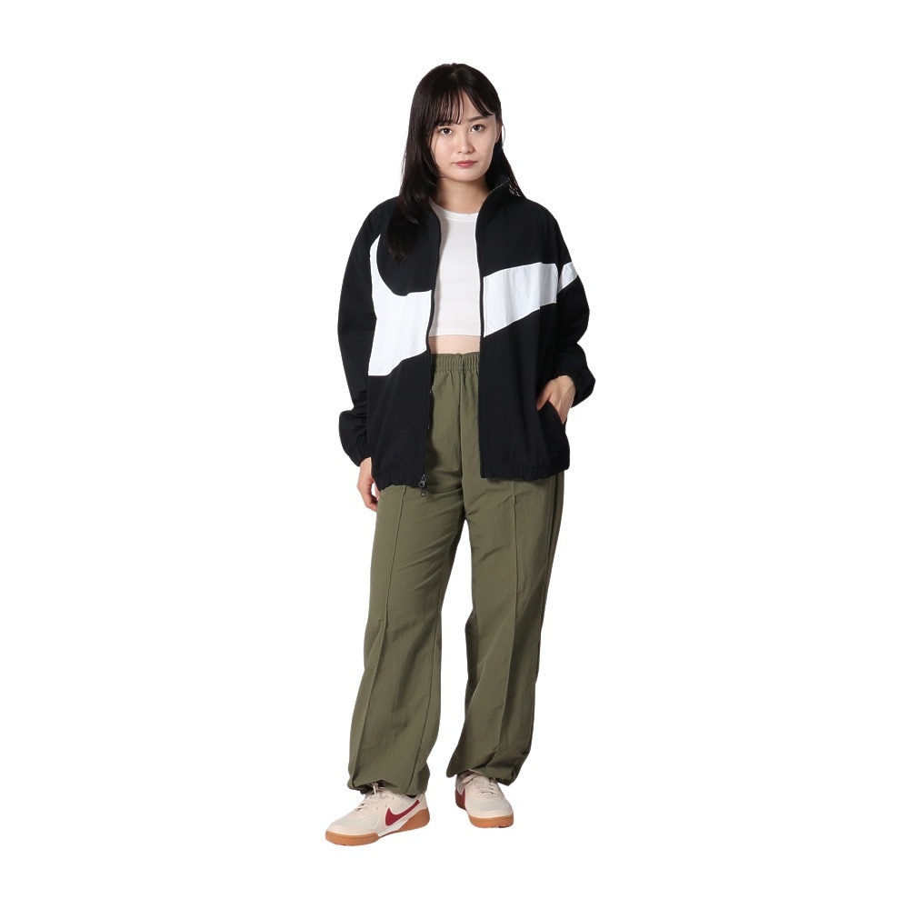 ナイキ（NIKE）（レディース）エブリシング ウーブン ミッドライズ オープンヘム パンツ FQ3589-222