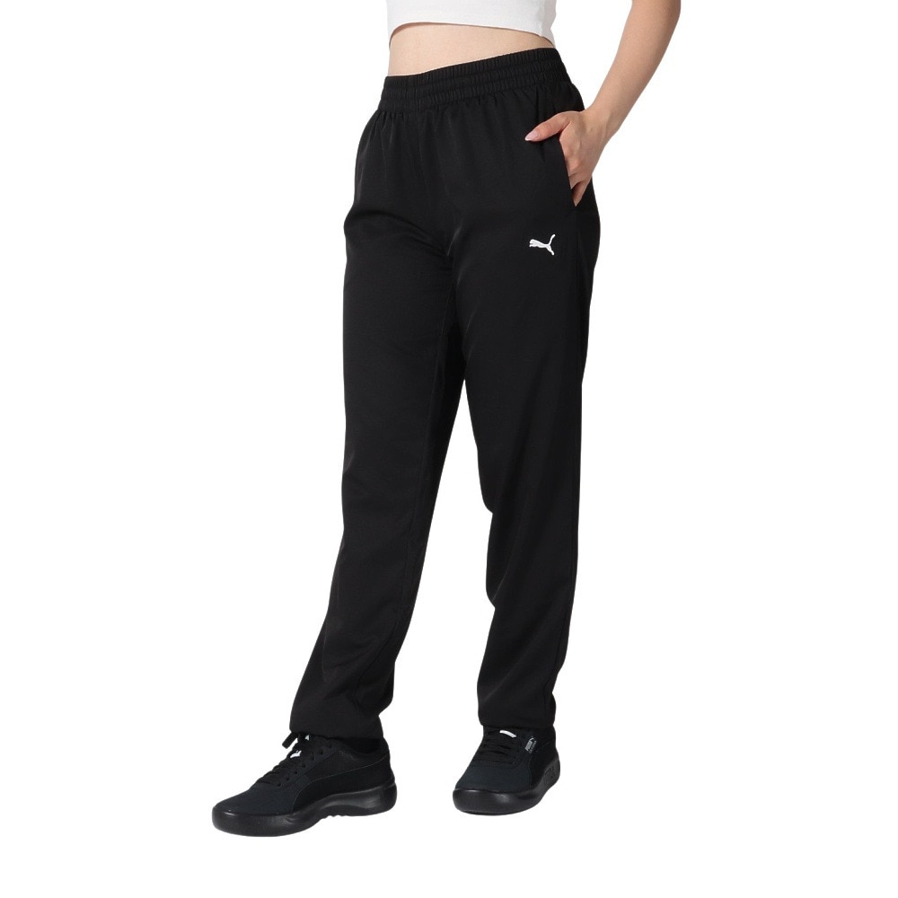 プーマ（PUMA）（レディース）ESS プーマロゴ ポリ ウーブンパンツ