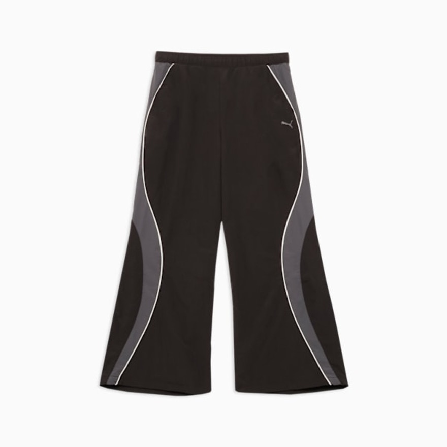 プーマ（PUMA）（レディース）CORE HERITAGE ラインド ウーブンパンツ 690172 01 BLK
