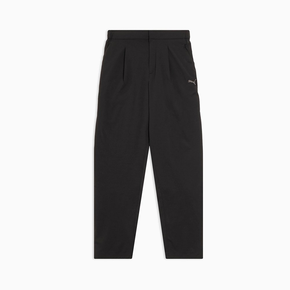 プーマ（PUMA）（レディース）ESS ニット フルレングス テーパード パンツ 693566 01 BLK