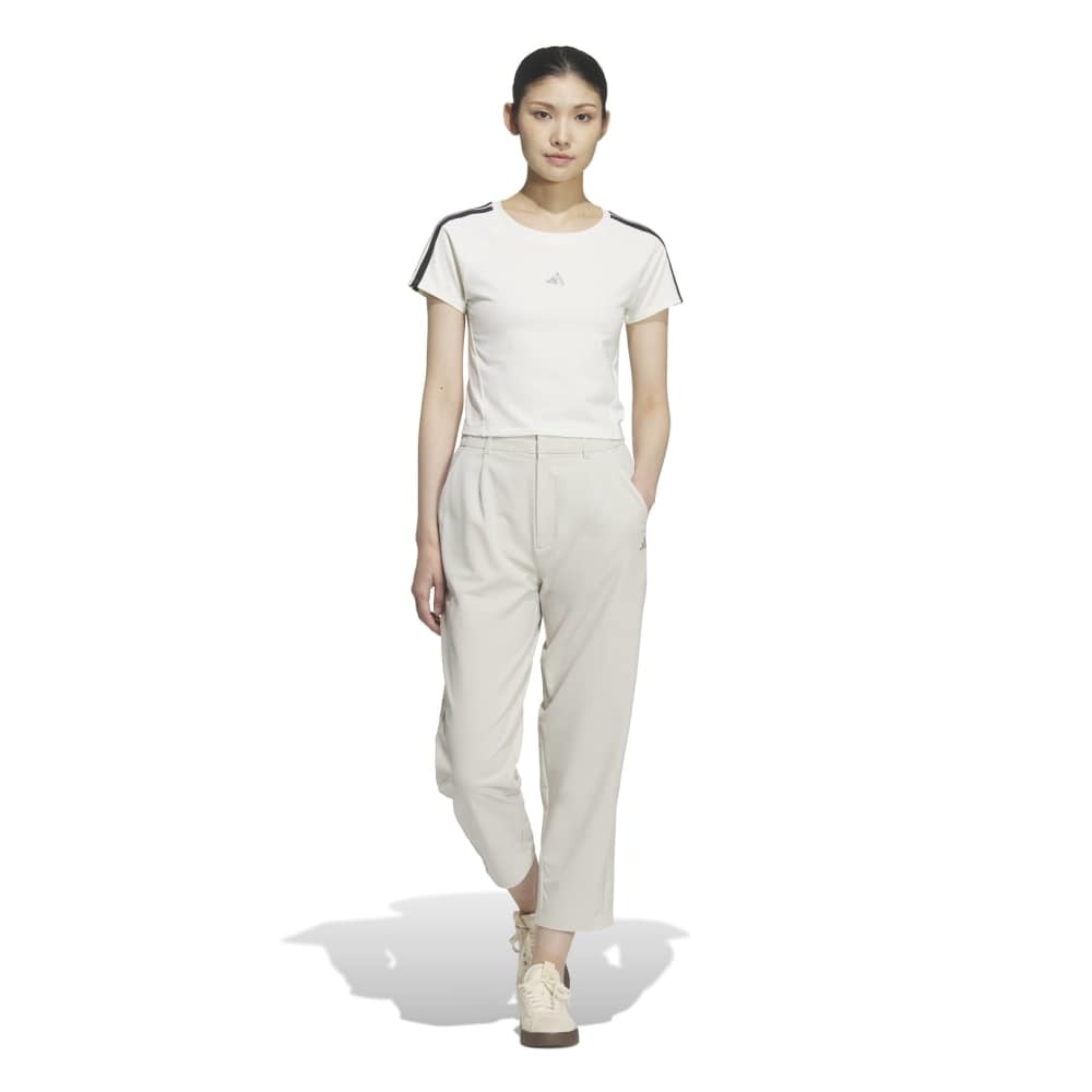 アディダス（adidas）（レディース）ルーズフィット テーパードレッグ オープンヘム パンツ MLU18-KQ9270