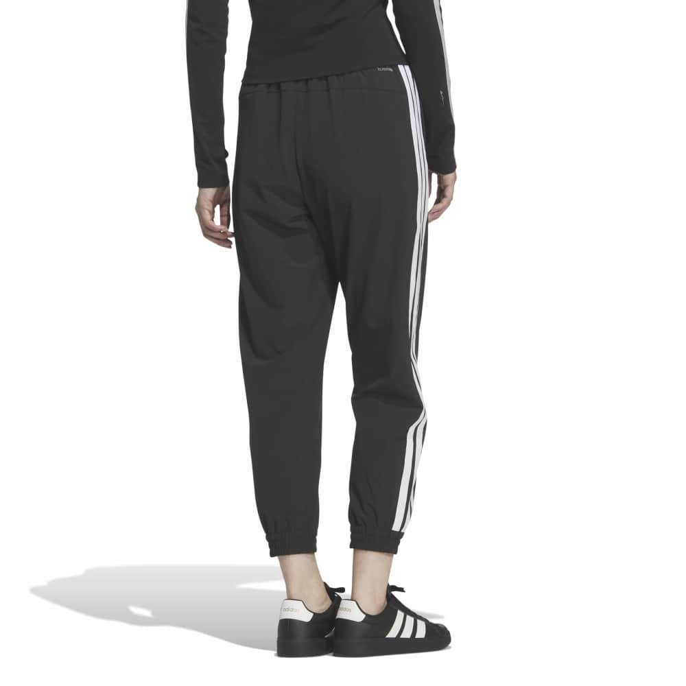 アディダス（adidas）（レディース）ストレッチ プレーンウィーブ レギュラーフィット テーパードレッグ カフドヘム パンツ C2948-KQ9262