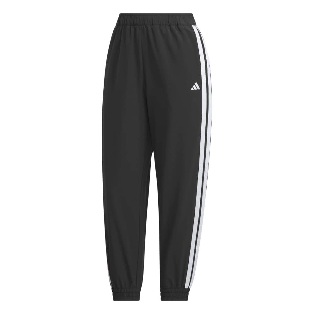 アディダス（adidas）（レディース）ストレッチ プレーンウィーブ レギュラーフィット テーパードレッグ カフドヘム パンツ C2948-KQ9262