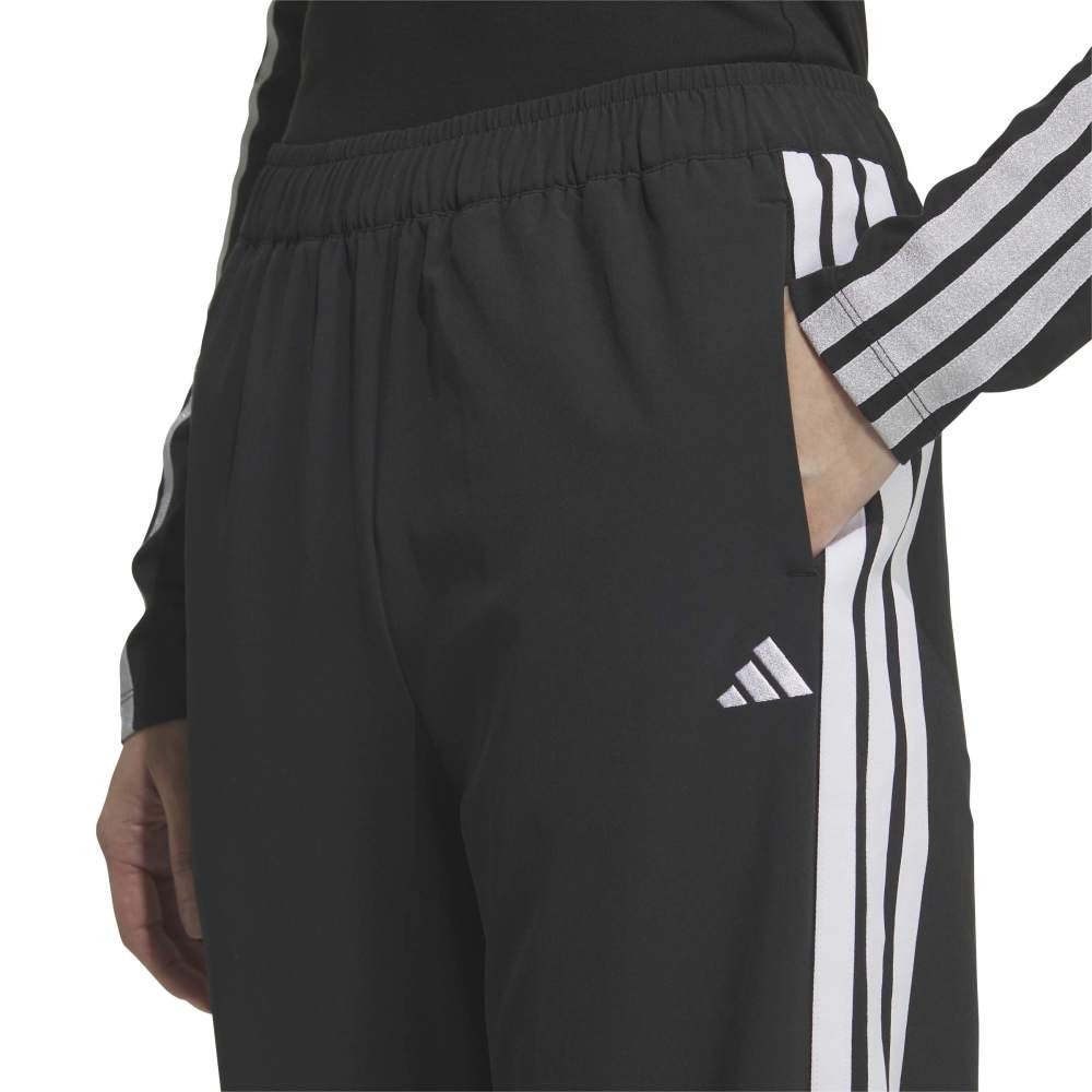 アディダス（adidas）（レディース）ストレッチ プレーンウィーブ レギュラーフィット テーパードレッグ カフドヘム パンツ C2948-KQ9262