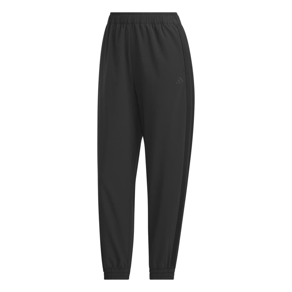 アディダス（adidas）（レディース）ストレッチ プレーンウィーブ レギュラーフィット テーパードレッグ カフドヘム パンツ C2948-KQ9263