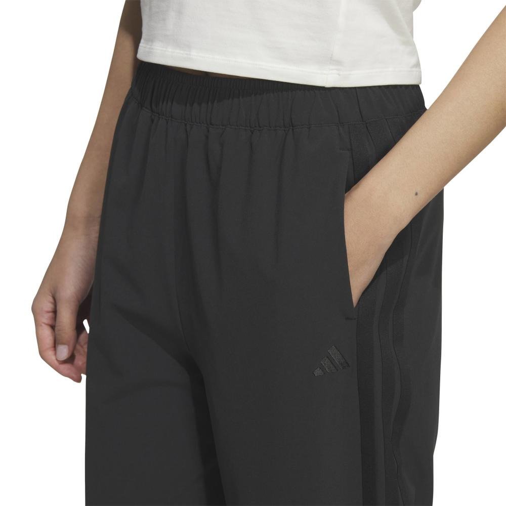 アディダス（adidas）（レディース）ストレッチ プレーンウィーブ レギュラーフィット テーパードレッグ カフドヘム パンツ C2948-KQ9263