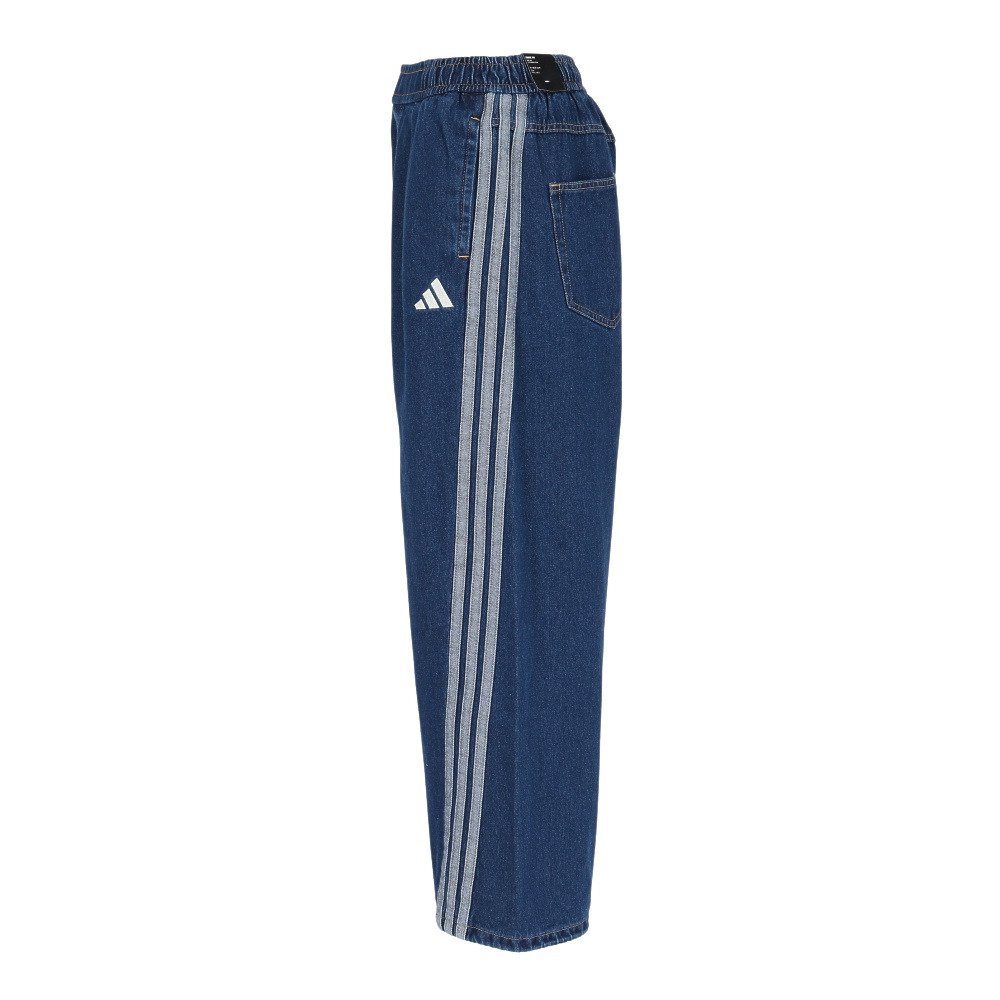 アディダス（adidas）（レディース）スタジアム ウォッシュ ルーズフィット デニムパンツ L6439-KV0618