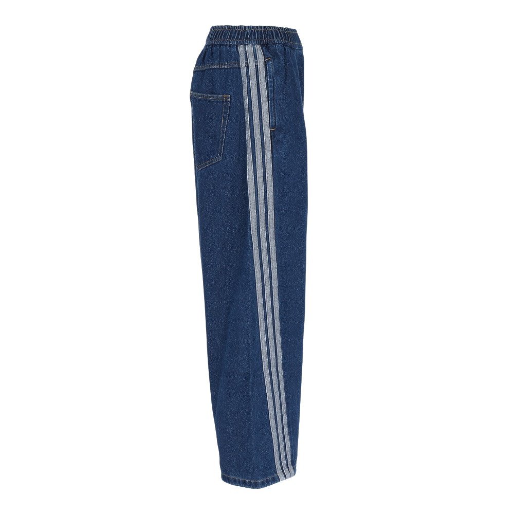 アディダス（adidas）（レディース）スタジアム ウォッシュ ルーズフィット デニムパンツ L6439-KV0618