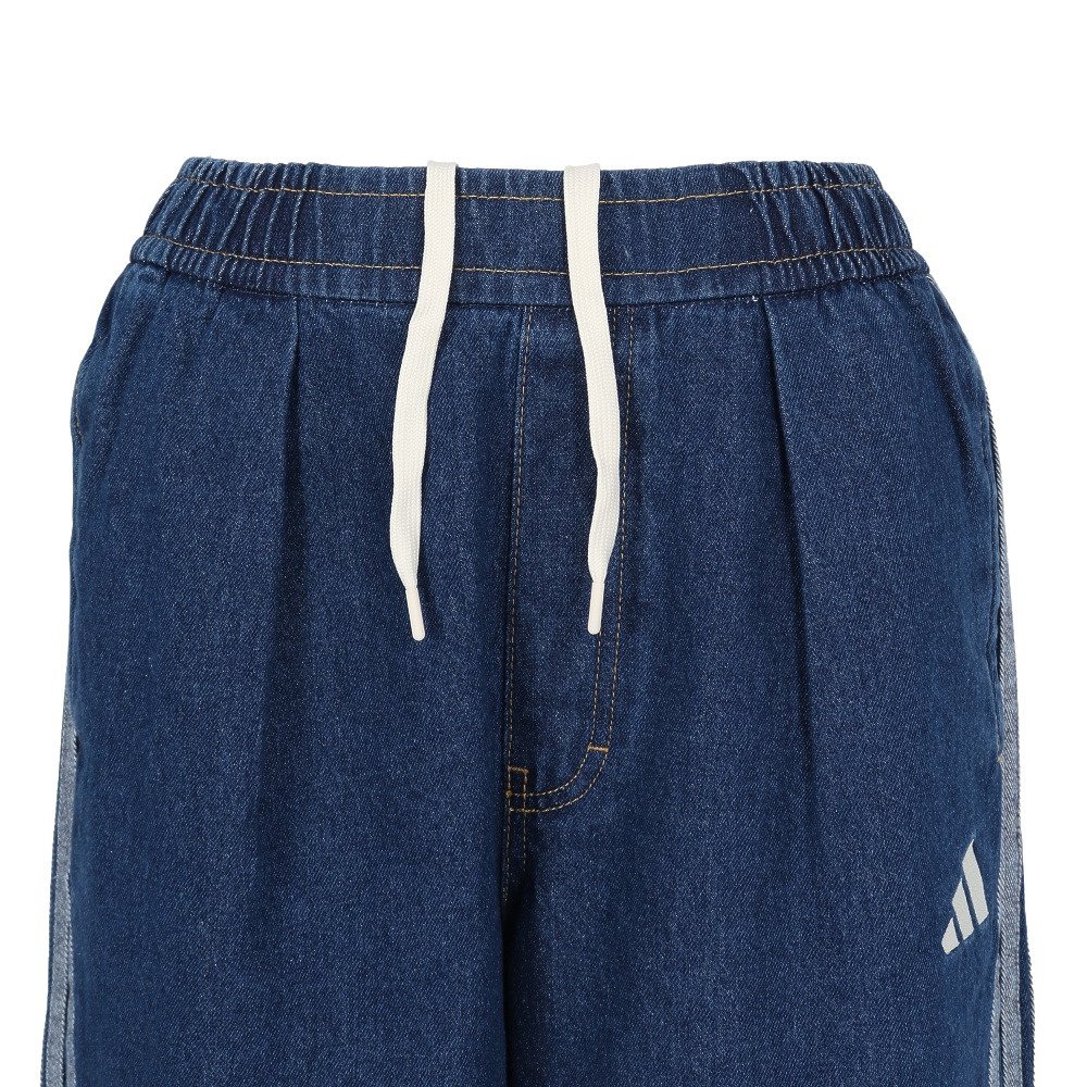 アディダス（adidas）（レディース）スタジアム ウォッシュ ルーズフィット デニムパンツ L6439-KV0618