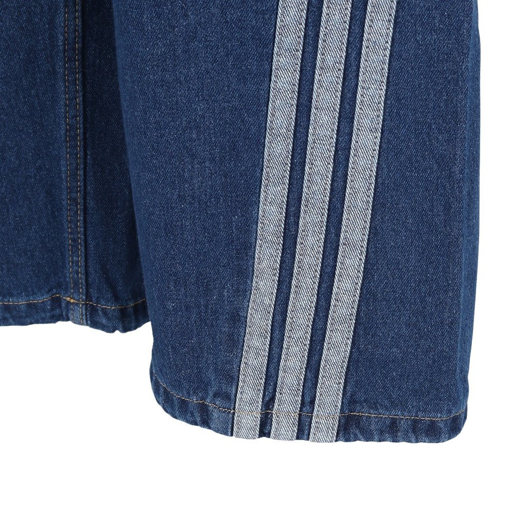 アディダス（adidas）（レディース）スタジアム ウォッシュ ルーズフィット デニムパンツ L6439-KV0618