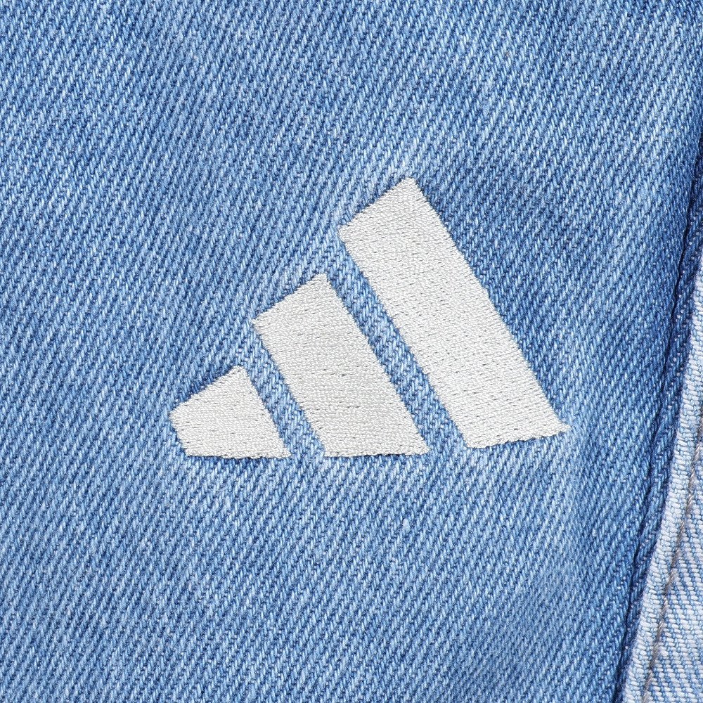 アディダス（adidas）（レディース）スタジアム ウォッシュ ルーズフィット デニムパンツ L6439-KV0619