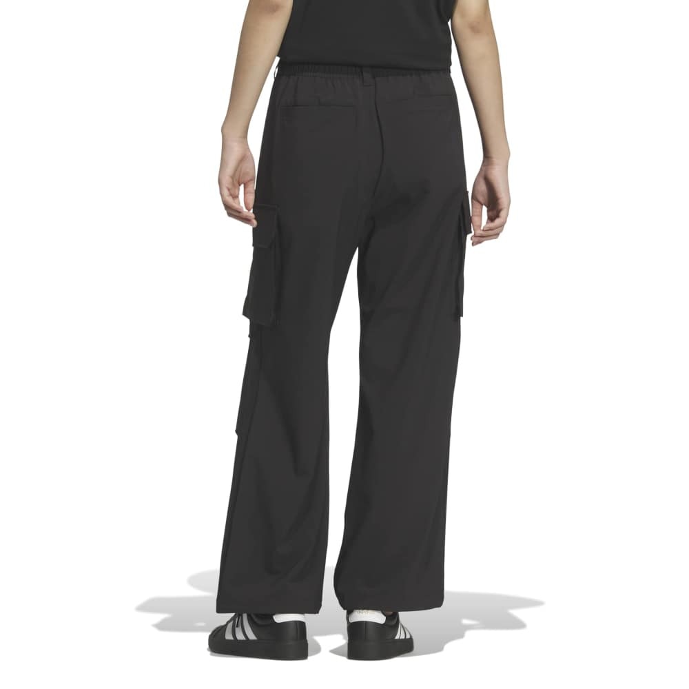 アディダス（adidas）（レディース）ストレッチ リップストップ ルーズフィット ストレートレッグ オープンヘムパンツ KS931-KQ9274