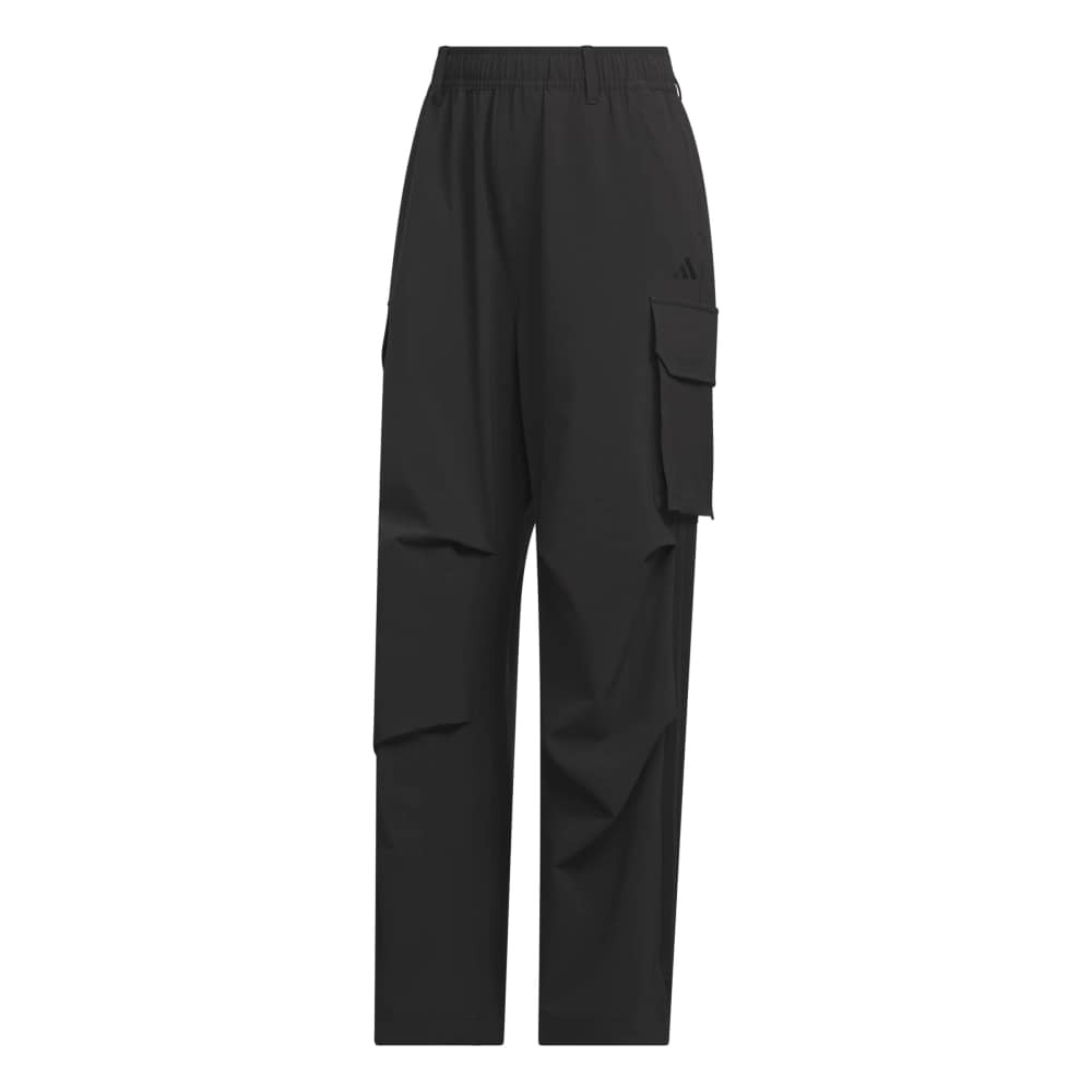 アディダス（adidas）（レディース）ストレッチ リップストップ ルーズフィット ストレートレッグ オープンヘムパンツ KS931-KQ9274