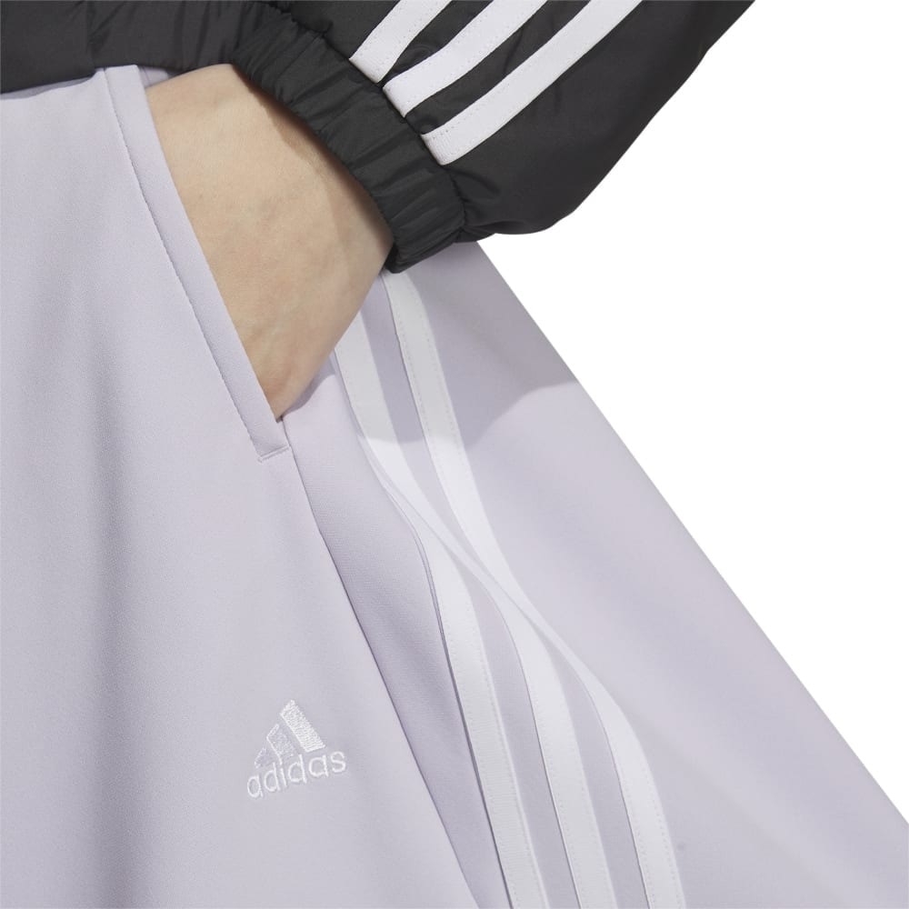 アディダス（adidas）（レディース）スカート スリーストライプス ルーズフィット ダブルニット  IEH91-IK9879