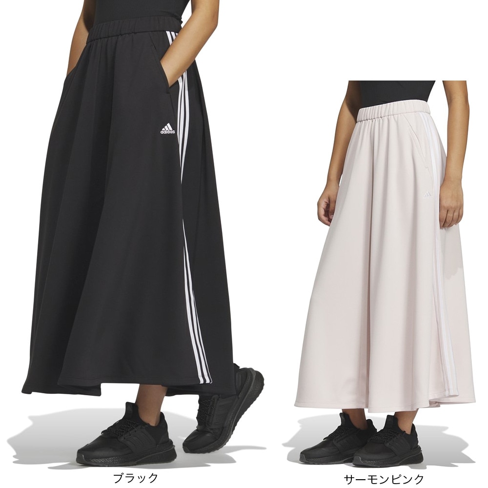 アディダス（adidas）（レディース）シーズナル スポーツウェア ルーズフィット ダブルニットスカート JSY13-IM8725
