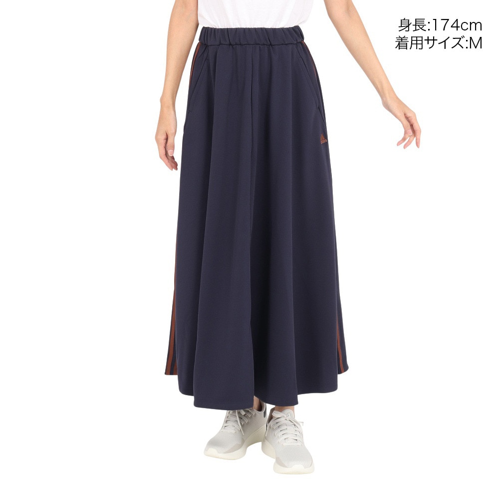 アディダス（adidas）（レディース）シーズナル スポーツウェア ルーズフィット ダブルニットスカート JSY13-JG3842