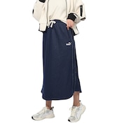 (レディース)CORE HERITAGE デニムライク ロングスカート 689366 06 NVY