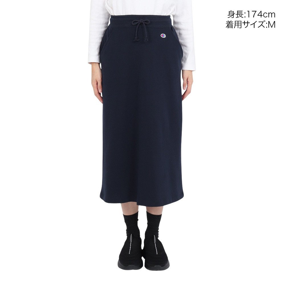スエットロングスカート チャンピオン（CHAMPION）（レディース）スウェット ロングスカート CW