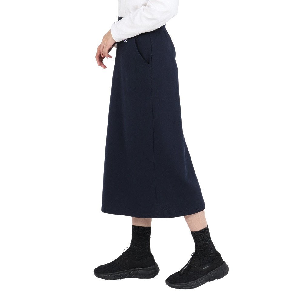 Champion フリーススカート M ネイビー Champion フリーススカート M