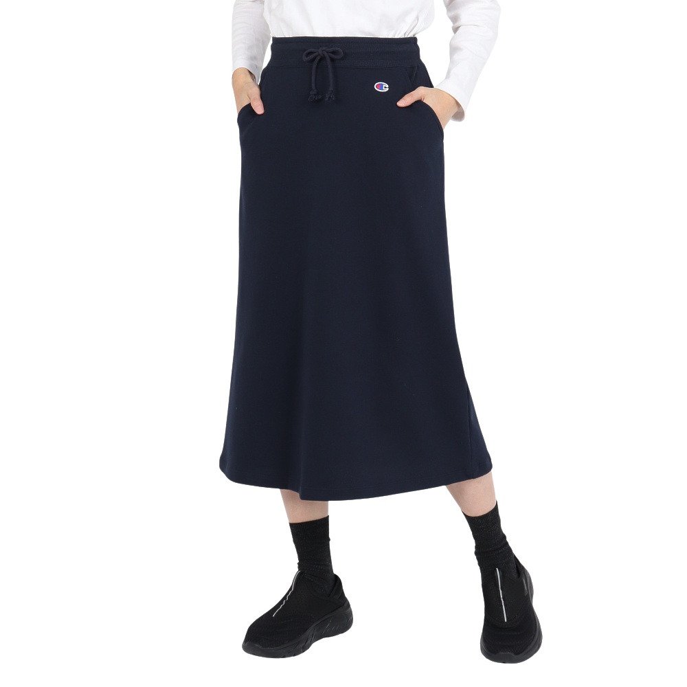 CHAMPION-HERITAGE �X�E�F�b�g �����O�X�J�[�g CW-D210 370 �l �l�C�r�[ �E�F�A