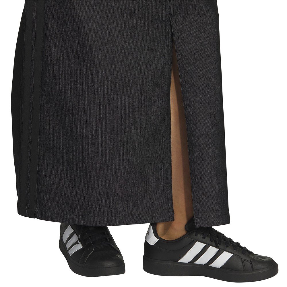 アディダス（adidas）（レディース）スタジアム クローム デニム ルーズフィット スカート DK592-KF8217