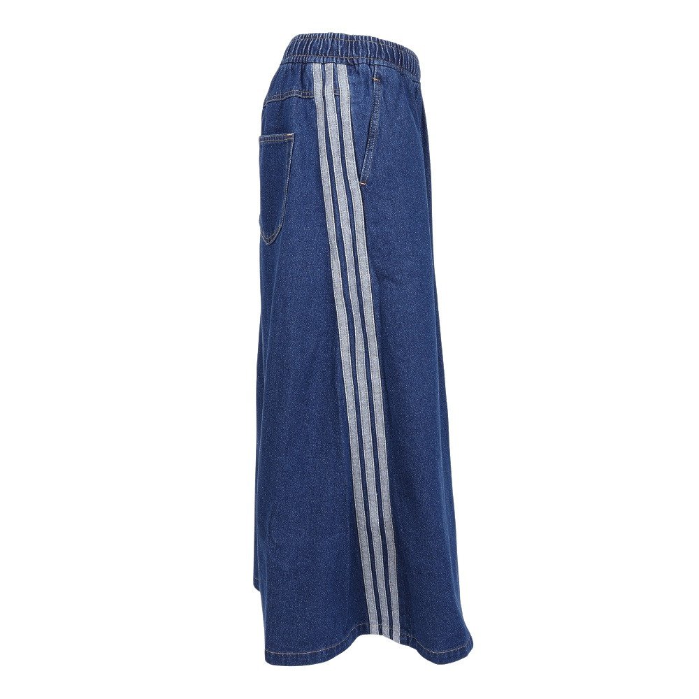 アディダス（adidas）（レディース）スタジアム ウォッシュ デニム ルーズフィット スカート L6740-KV0621