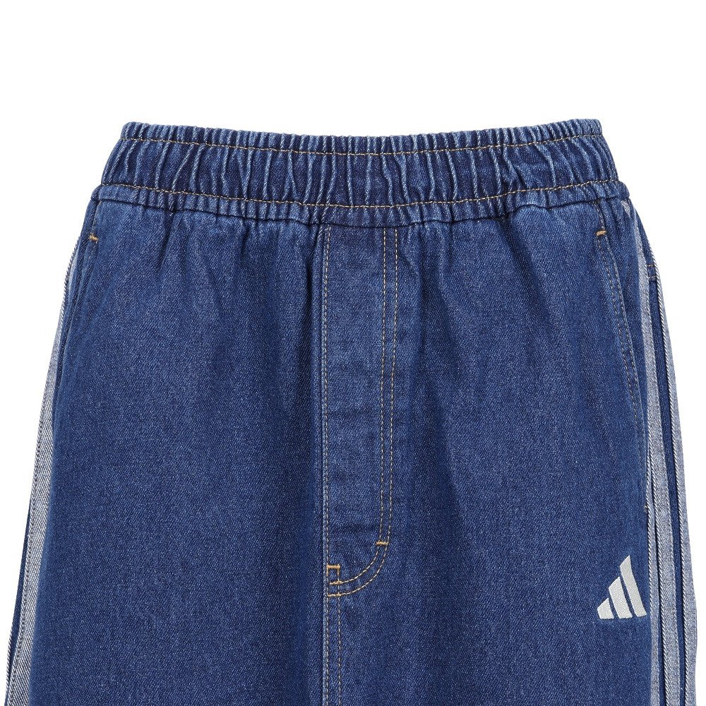 アディダス（adidas）（レディース）スタジアム ウォッシュ デニム ルーズフィット スカート L6740-KV0621