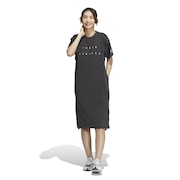 アディダス（adidas）（レディース）ワーディング ルーズフィット シングルジャージー Tシャツワンピース BWE92-IA5254