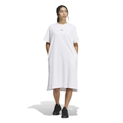 (レディース)ワーディング ルーズフィット シングルジャージー Tシャツワンピース JSY23-IM8750