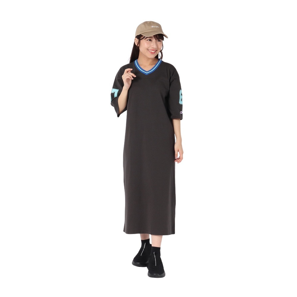 チャンピオン-ヘリテイジ（CHAMPION-HERITAGE）（レディース）ルーズ ワンピース CW-B304 055