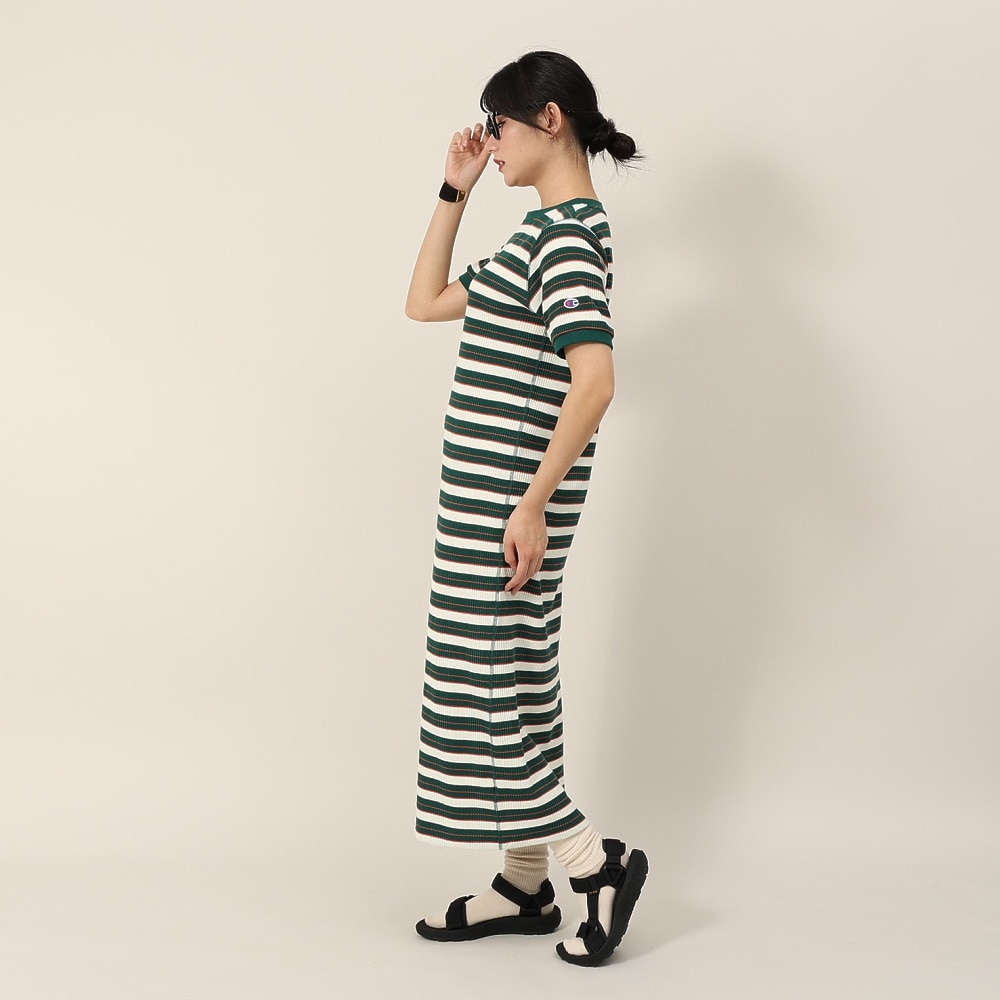 チャンピオン-ヘリテイジ（CHAMPION-HERITAGE）（レディース）ボーダーワンピース CW-B309 551