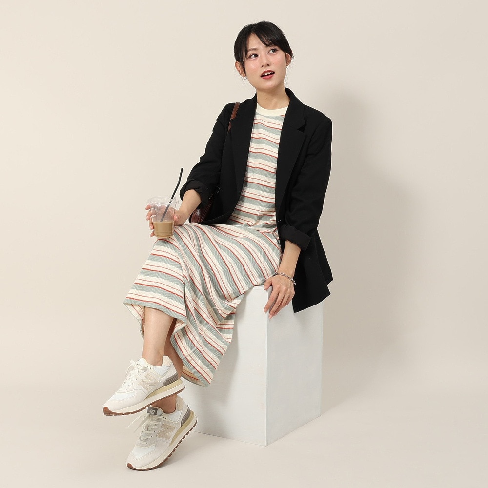 チャンピオン-ヘリテイジ（CHAMPION-HERITAGE）（レディース）ボーダーワンピース CW-B309 815