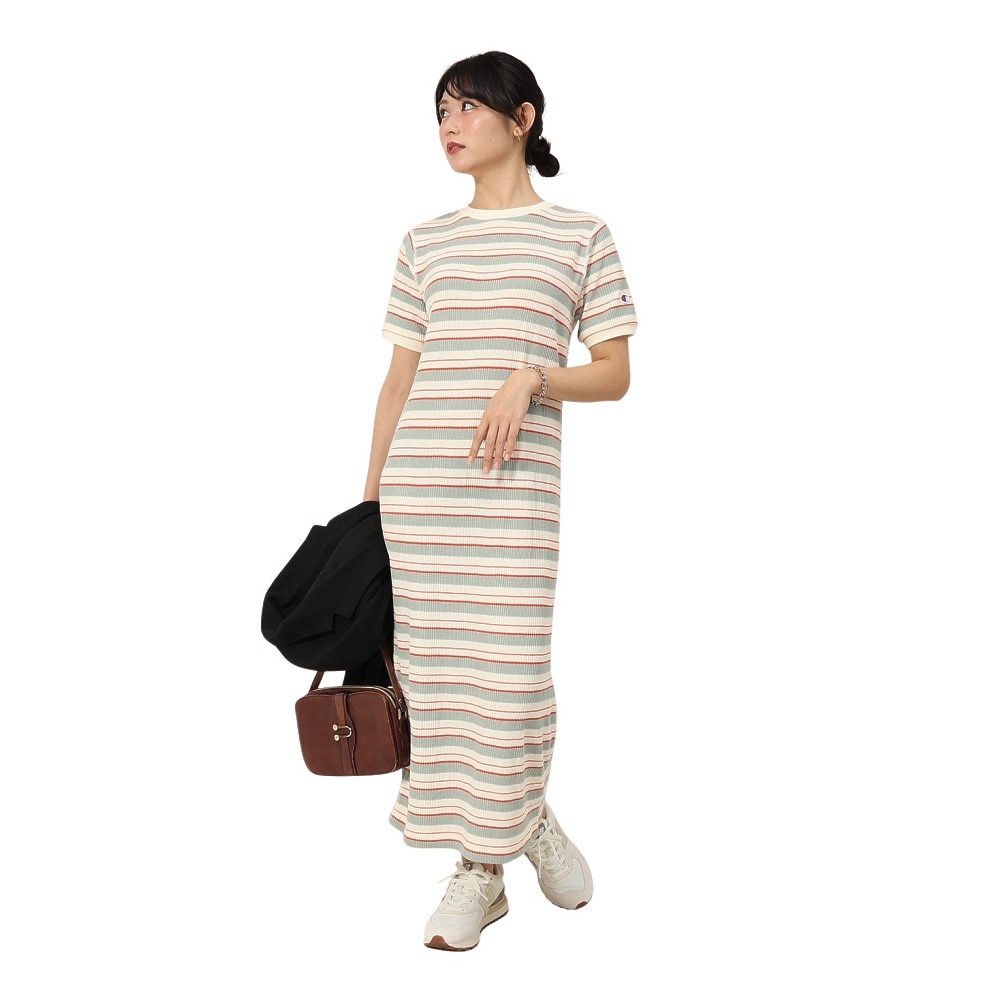 チャンピオン-ヘリテイジ（CHAMPION-HERITAGE）（レディース）ボーダーワンピース CW-B309 815