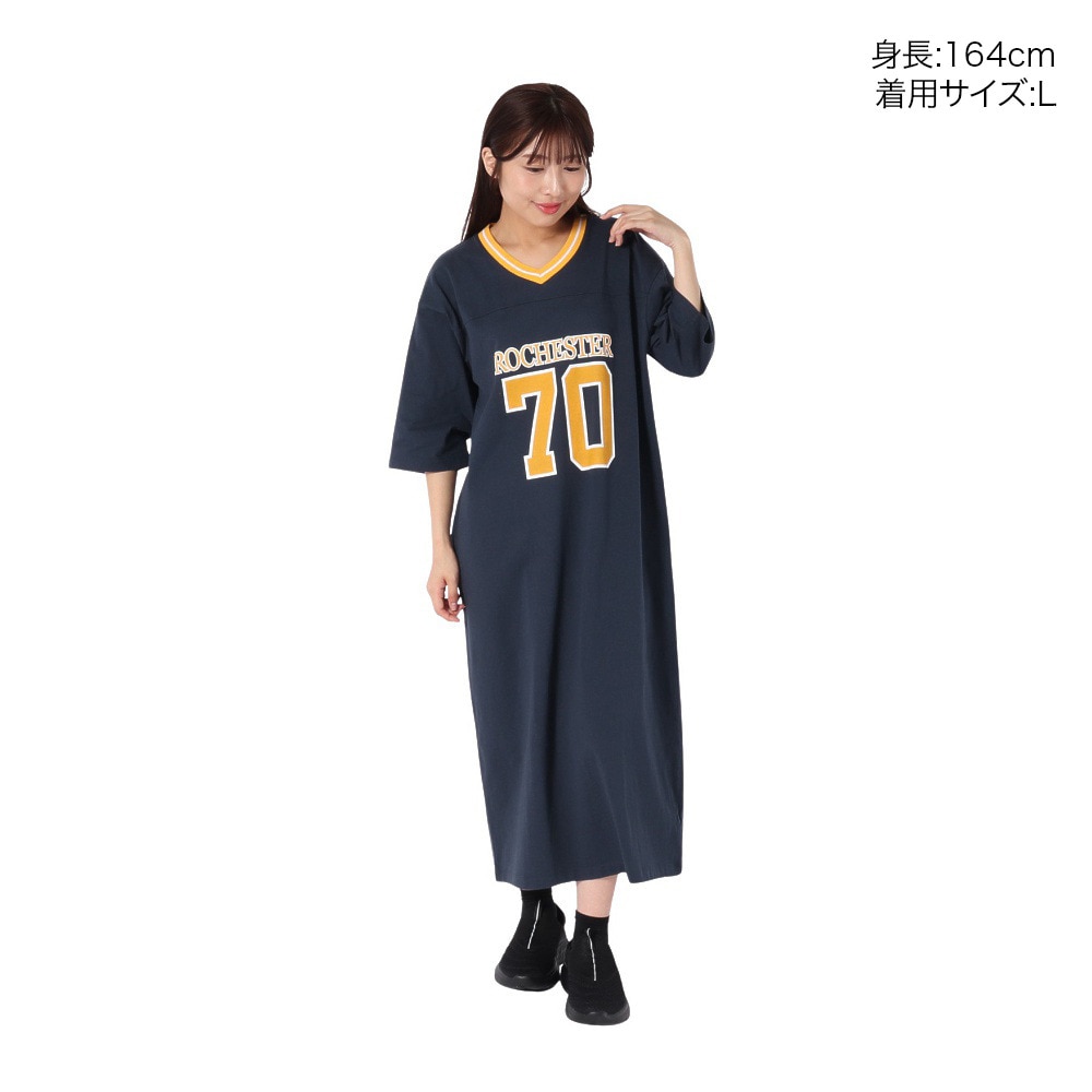チャンピオン-ヘリテイジ（CHAMPION-HERITAGE）（レディース）ルーズ ワンピース CW-B304 370