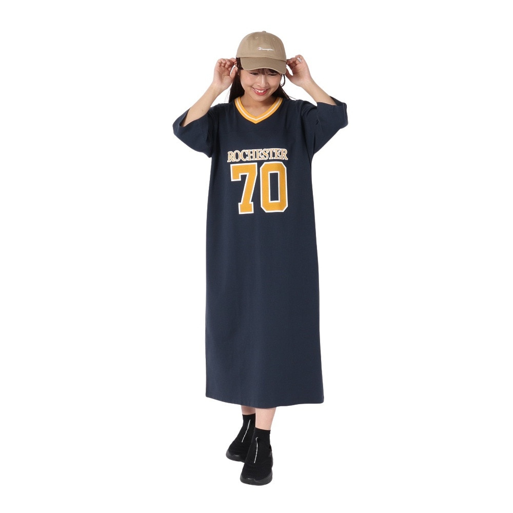 チャンピオン-ヘリテイジ（CHAMPION-HERITAGE）（レディース）ルーズ ワンピース CW-B304 370