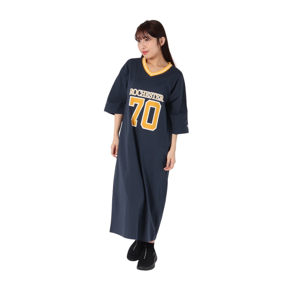 チャンピオン-ヘリテイジ（CHAMPION-HERITAGE）（レディース）ルーズ ワンピース CW-B304 370
