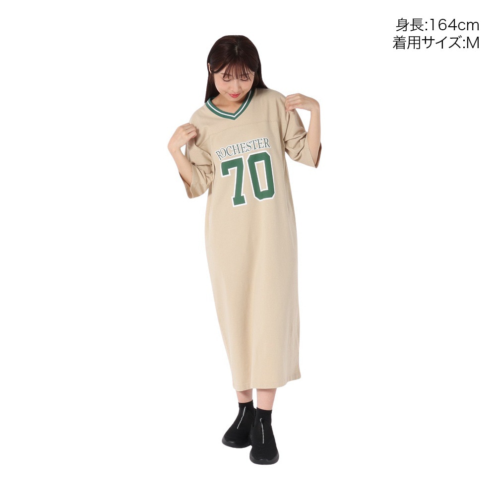 チャンピオン-ヘリテイジ（CHAMPION-HERITAGE）（レディース）ルーズ ワンピース CW-B304 790