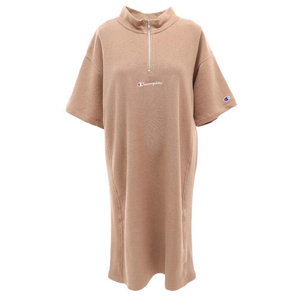 リバースウィーブ ハーフジップ スウェットワンピース Cw R003 855 チャンピオン ヘリテイジ スーパースポーツゼビオ