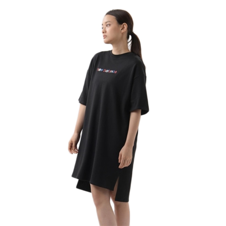 N.U.A. ブロックド ワンピースドレス JWDP0022BK オンライン価格の画像