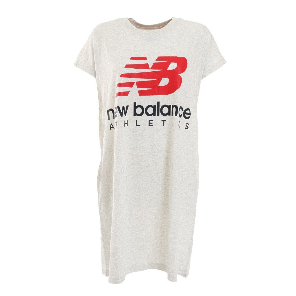 ニューバランス（new balance）（レディース）ワンピース レディース エッセンシャルズアイコンTドレス  WD01502SAH